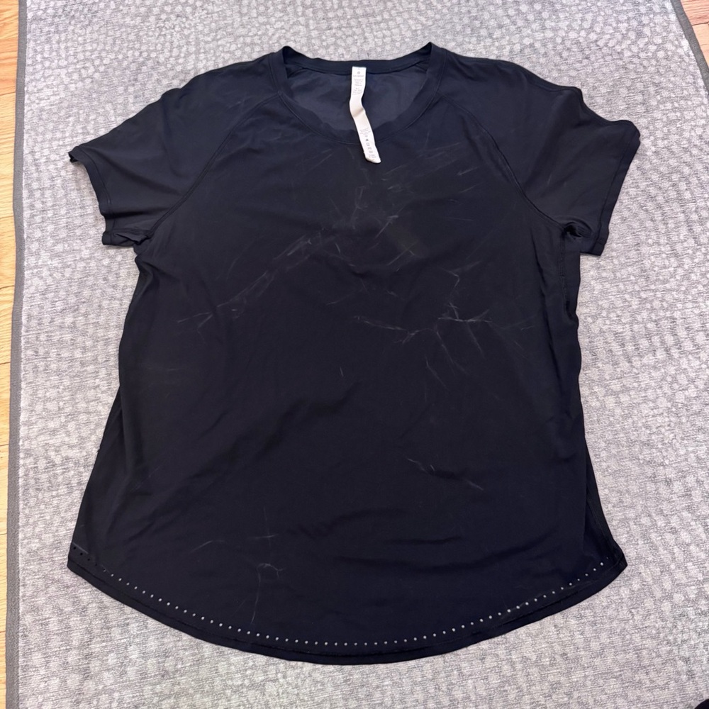 Lululemon Perforated Athletic Tee